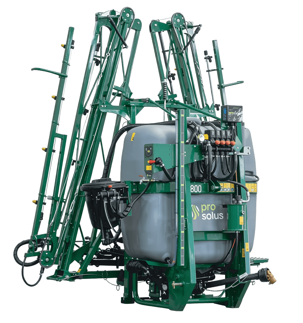 Imagem do pulverizador acoplado Poran